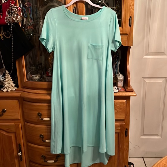 Mint Green High Low Dress Lularoe Carly S - Picture 1 of 3